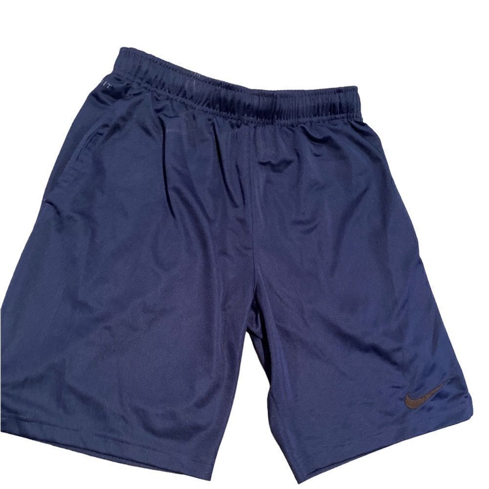 Nike Navy Dri Fit Basketball Shorts Size Medium